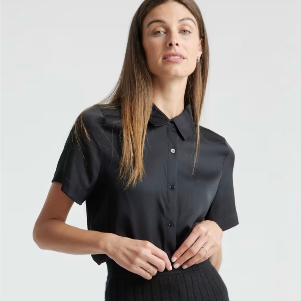 Classic Black Women's Top- XL